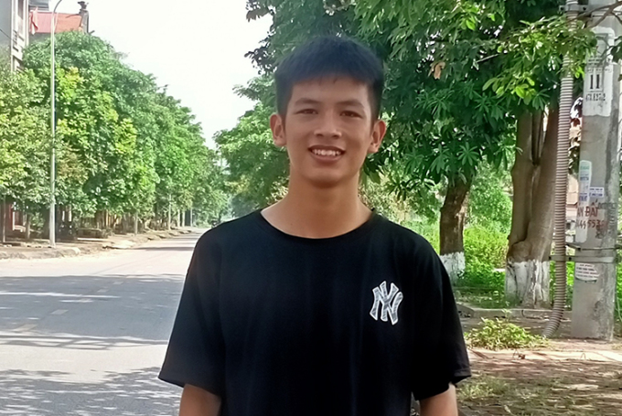 Nguyễn Như Huyến là sinh viên duy nhất đạt được học bổng Trái tim sư tử của trường Đại học BUV, Anh quốc năm 2022. Ảnh: NVCC